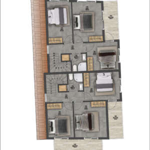 Buluş Park D 1 Kat Plan