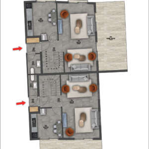 Buluş Park D Zemin Kat Plan