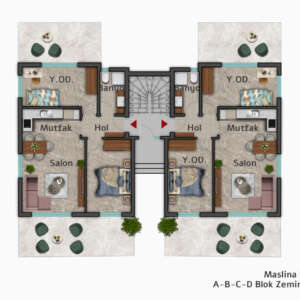 Maslina Residence Zemin Kat